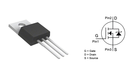 Folha de dados, circuito, equivalente, pinagem